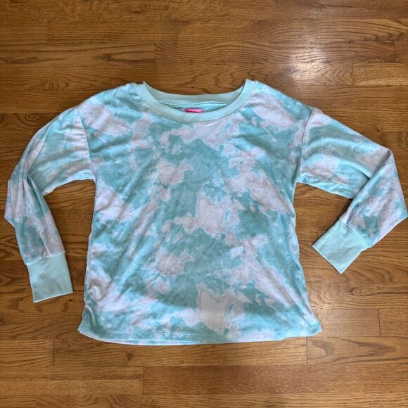 BETSEY Johnson Performance tie dye long sleeve sweatshirt size Small - Picture 1 of 4